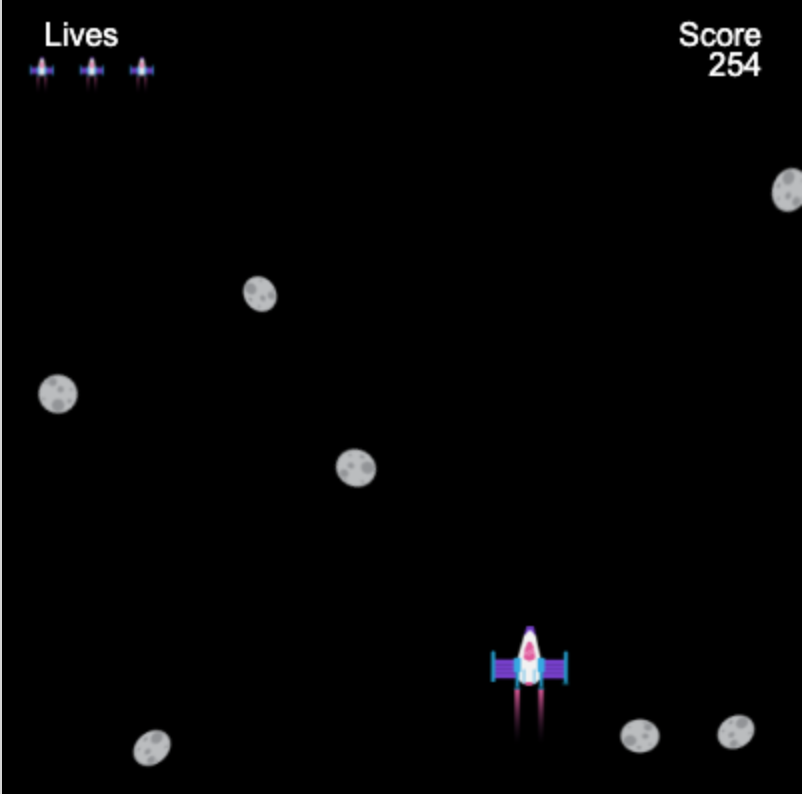 Dodge Asteroids Project Example Dodge asteroids project example