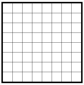 Pixel Art Grid Blank