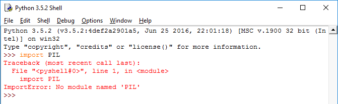 PIL not working